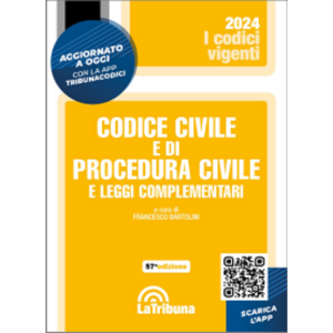 CODICE CIVILE E DI PROCEDURA CIVILE 2024 e leggi complementari