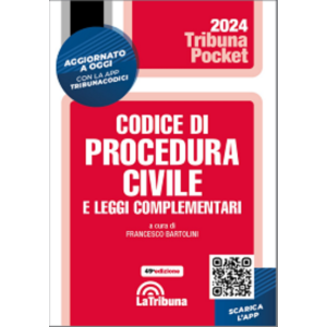 CODICE DI PROCEDURA CIVILE 2024 e leggi complementari pocket