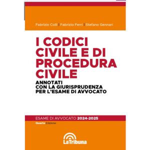 I CODICE CIVILE E DI PROCEDURA CIVILE 2024-2025 Annotati con la giurisprudenza per l'esame di avvocato