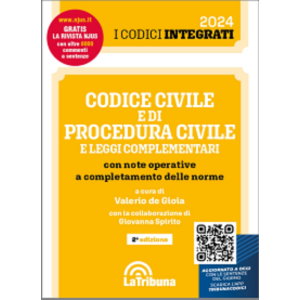 CODICE CIVILE E DI PROCEDURA CIVILE 2024 e leggi complementari