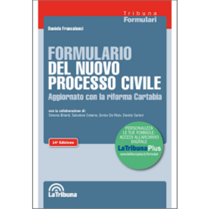 FORMULARIO DEL NUOVO PROCESSO CIVILE