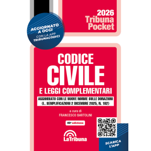 CODICE CIVILE 2026 e leggi complementari pocket