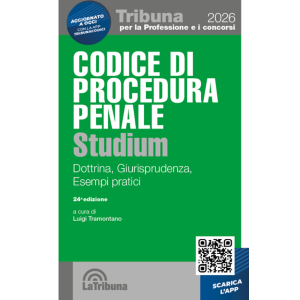 CODICE DI PROCEDURA PENALE 2026 Studium