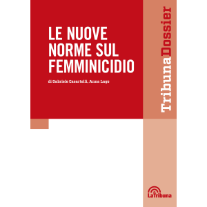 LE NUOVE NORME SUL FEMMINICIDIO