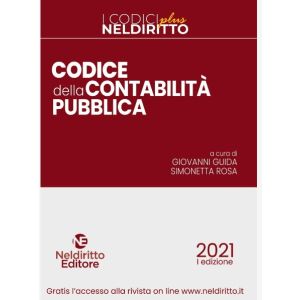 CODICE DELLA CONTABILITA' PUBBLICA 2021