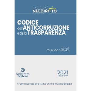 CODICE DELL'ANTICORRUZIONE E DELLA TRASPARENZA 2021