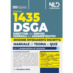 CONCORSO 1435 DSGA Direttori dei Servizi Generali ed Amministrativi