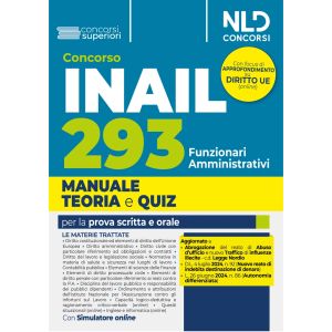 CONCORSO INAIL 293 Funzionari Amministrativi