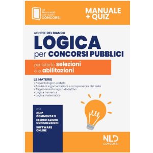 LOGICA per concorsi pubblici per tutte le selezioni e le abilitazioni