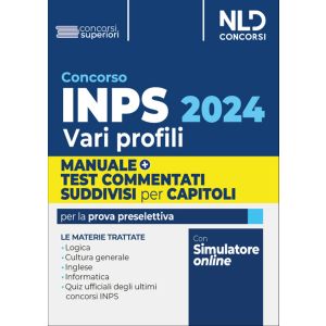 CONCORSO INPS 2024 VARI PROFILI