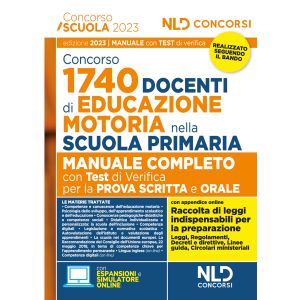 CONCORSO 1740 DOCENTI DI EDUCAZIONE MOTORIA NELLA SCUOLA PRIMARIA