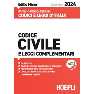 CODICE CIVILE 2024 e leggi complementari Pocket