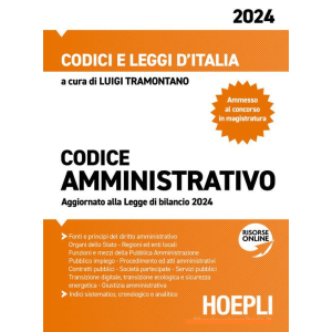 CODICE AMMINISTRATIVO 2024