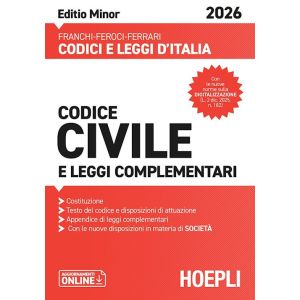CODICE CIVILE 2026 e leggi complementari Pocket