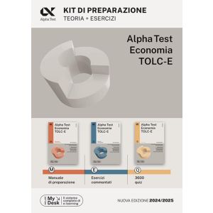 ALPHA TEST ECONOMIA TOLC-E Kit di preparazione