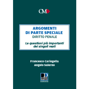 ARGOMENTI DI PARTE SPECIALE Diritto penale