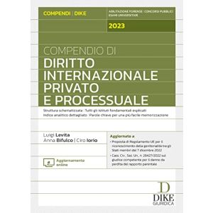 COMPENDIO DI DIRITTO INTERNAZIONALE PRIVATO E PROCESSUALE 2023