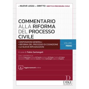 COMMENTARIO ALLA RIFORMA DEL PROCESSO CIVILE Volume primo