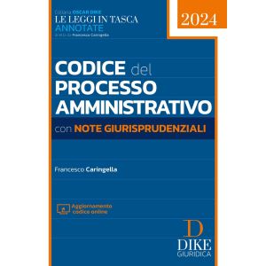 CODICE DEL PROCESSO AMMINISTRATIVO 2024