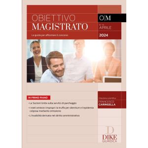 OBIETTIVO MAGISTRATO aprile 2024