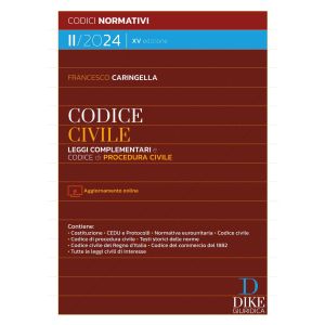 CODICE CIVILE E LEGGI COMPLEMENTARI e codice di procedura civile 2024