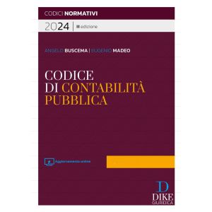 CODICE DELLA CONTABILITÀ PUBBLICA 2024