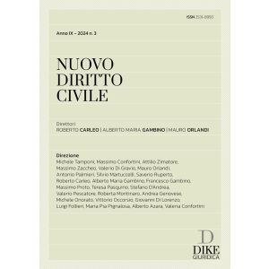 NUOVO DIRITTO CIVILE Anno IX - 2024 n. 3