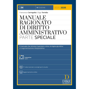 MANUALE RAGIONATO DI DIRITTO AMMINISTRATIVO Parte speciale