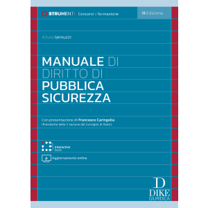 MANUALE DI DIRITTO DI PUBBLICA SICUREZZA