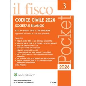 CODICE CIVILE 2026  SOCIETA' BILANCIO