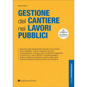 GESTIONE DEL CANTIERE NEI LAVORI PUBBLICI