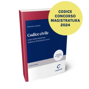 CODICE CIVILE 2024 leggi complementari CODICE DI PROCEUDRA CIVILE CONCORSO MAGISTRATURA