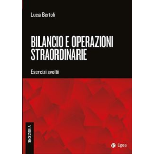 BILANCIO E OPERAZIONI STRAORDINARIE