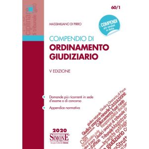 *60/1 COMPENDIO DI ORDINAMENTO GIUDIZIARIO