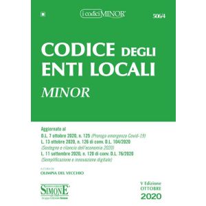 *506/4 CODICE DEGLI ENTI LOCALI 2020 Minor