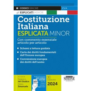 E5/A COSTITUZIONE ITALIANA 2024 Esplicata Minor