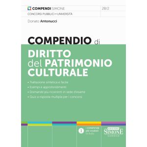 28/2 COMPENDIO DI DIRITTO DEL PATRIMONIO CULTURALE