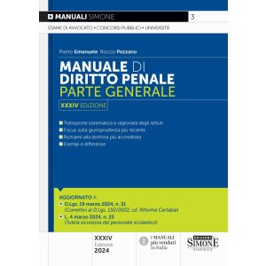 3 MANUALE DI DIRITTO PENALE Parte generale