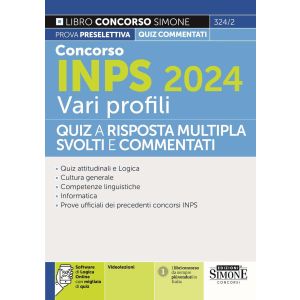 324/2 CONCORSO INPS 2024 Vari profili