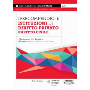 IP5 IPERCOMPENDIO DI ISTITUZIONI DI DIRITTO PRIVATO (DIRITTO CIVILE)