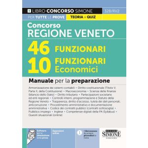 328/RV2 CONCORSO REGIONE VENETO 46 Funzionari – 10 Funzionari Economici