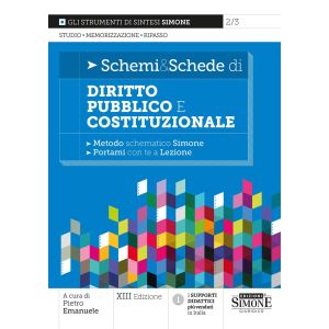 2/3 SCHEMI  E SCHEDE DI DIRITTO PUBBLICO E COSTITUZIONALE