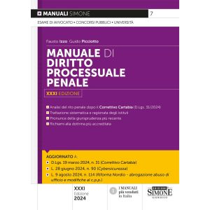 7 MANUALE DI DIRITTO PROCESSUALE PENALE