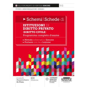 5/2 SCHEMI E SCHEDE DI ISTITUZIONI DI DIRITTO PRIVATO (DIRITTO CIVILE)