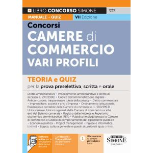 337 CONCORSI NELLE CAMERE DI COMMERCIO Vari profili