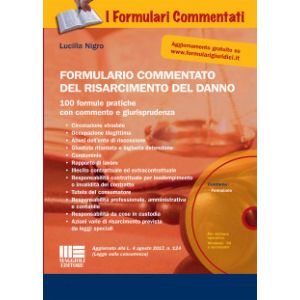 FORMULARIO COMMENTATO DEL RISARCIMENTO DEL DANNO