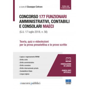 CONCORSO 177 funzionari amministrativi, contabili e consolari Maeci