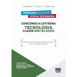 CONCORSO A CATTEDRA Tecnologia Classe A60 (ex A033)