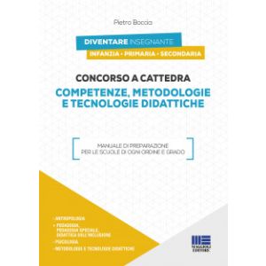 CONCORSO A CATTEDRA COMPETENZE, METODOLOGIE E TECNOLOGIE DIDATTICHE