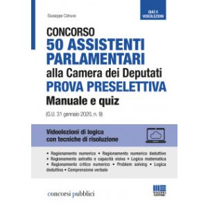 CONCORSO 50 ASSISTENTI PARLAMENTARI ALLA CAMERA DEI DEPUTATI